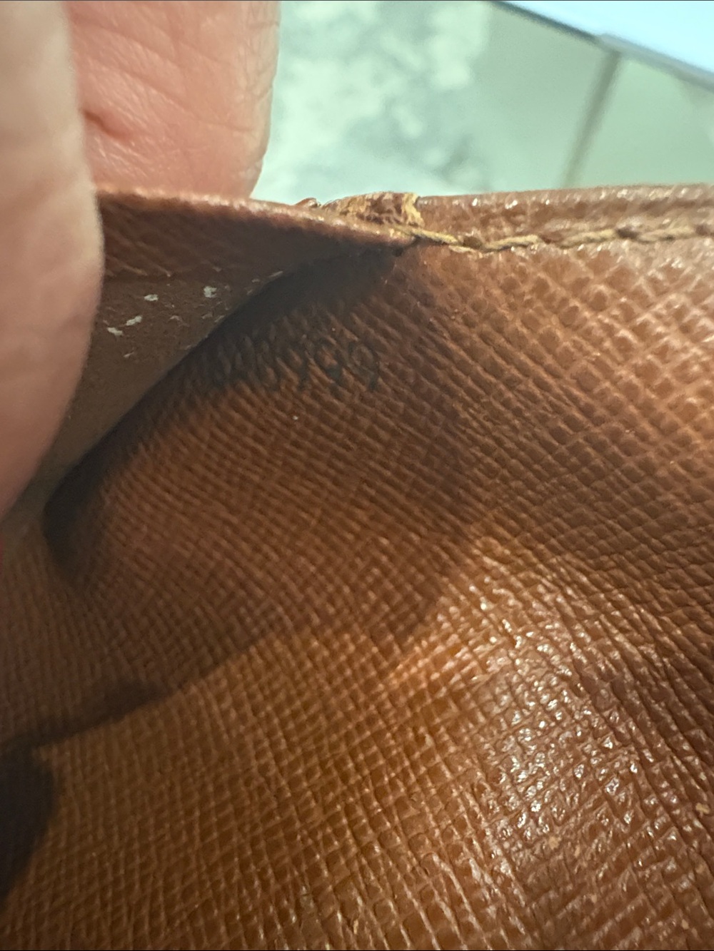 Louis Vuitton Monogram Canvas Trifold Wallet - Brown & Gold with Unbranded Chain - Picture 12 of 12